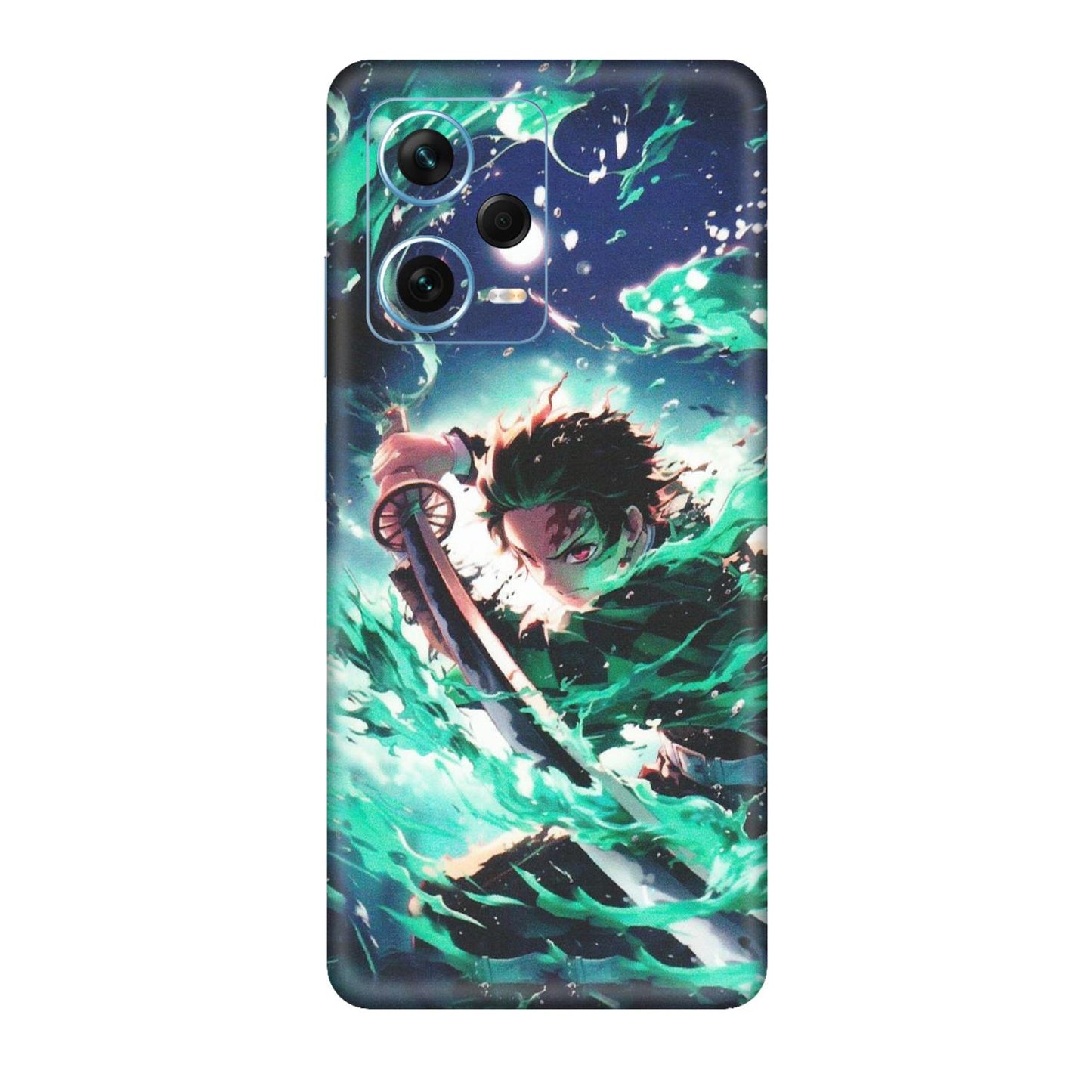Xiaomi Redmi Phone Skins (All Models) - Sword Fighter Anime - Matte Finish (M-29) Redmi Note 12 Pro Plus 5G