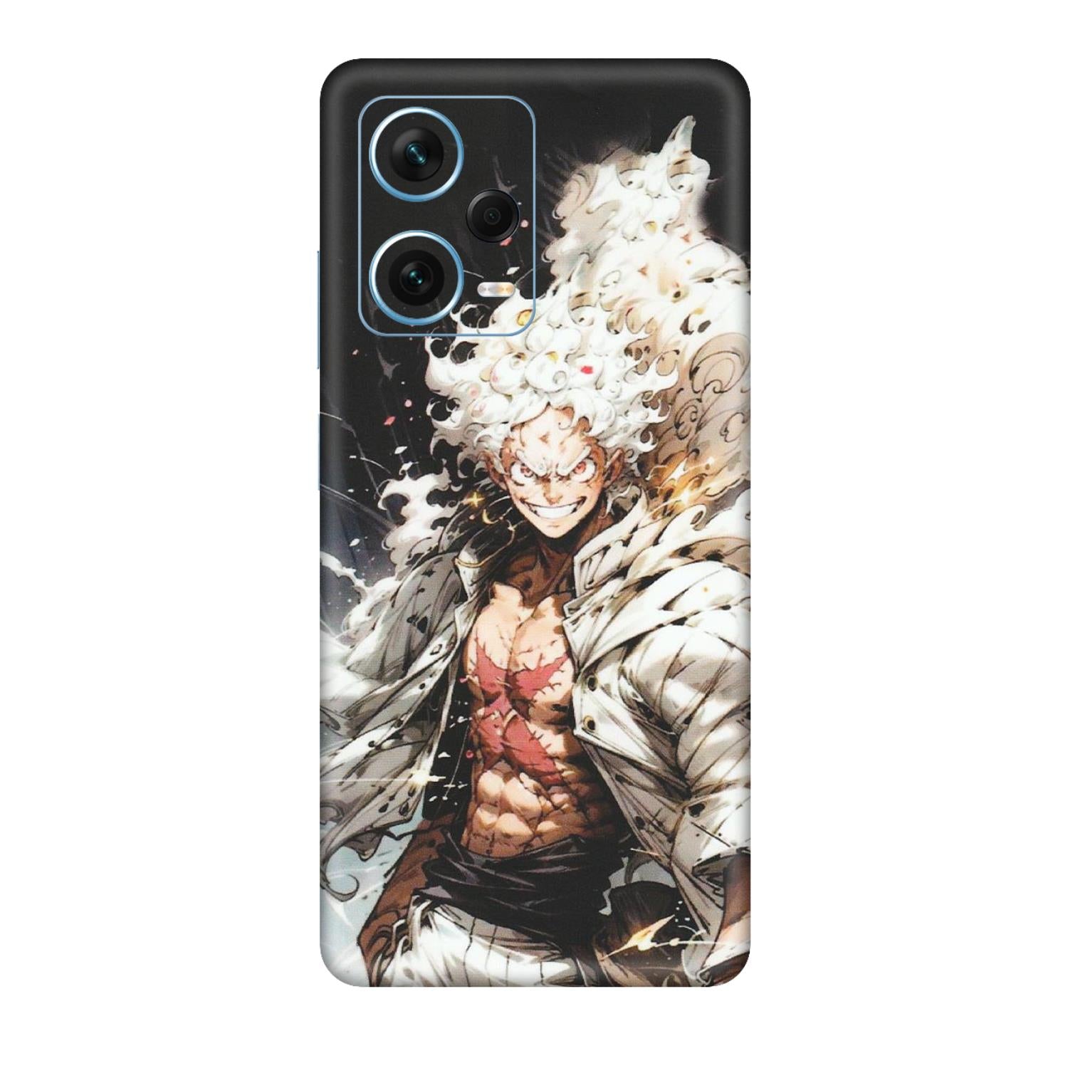 Xiaomi Redmi Phone Skins (All Models) - Anime Angry Classy Character - Matte Finish (M-34) Redmi Note 12 Pro Plus 5G