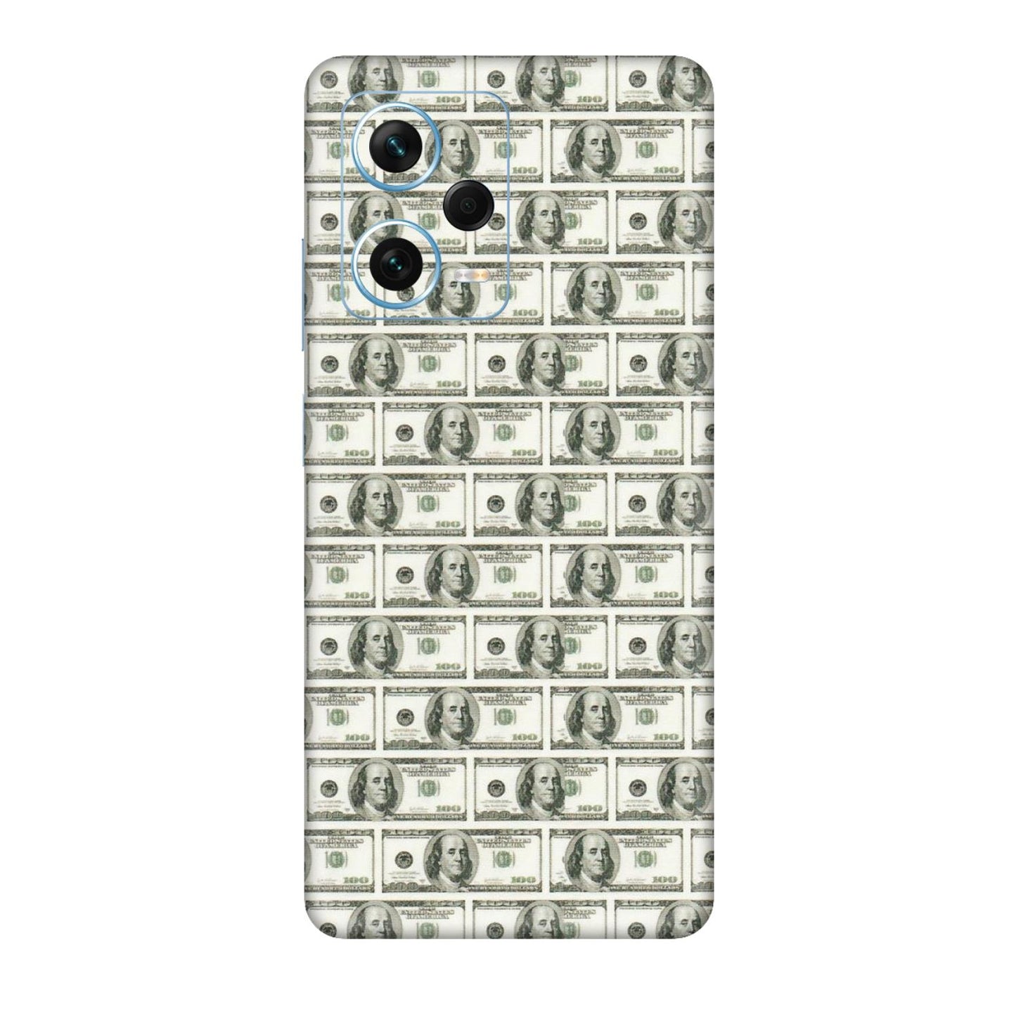 Xiaomi Redmi Phone Skins (All Models) - I Love Dollars - Matte Finish (M-40) Redmi Note 12 Pro Plus 5G
