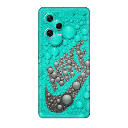 Xiaomi Redmi Phone Skins (All Models) - Shoe Brand Bubbles - Matte Finish (M-42) Redmi Note 12 Pro Plus 5G