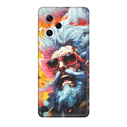 Xiaomi Redmi Phone Skins (All Models) - Daddy Cool Character - Matte Finish (M-43) Redmi Note 12 Pro Plus 5G