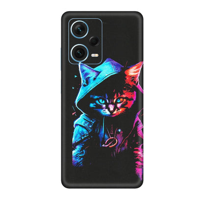 Xiaomi Redmi Phone Skins (All Models) - Cyberpunk Cat - Matte Finish (M-45) Redmi Note 12 Pro Plus 5G