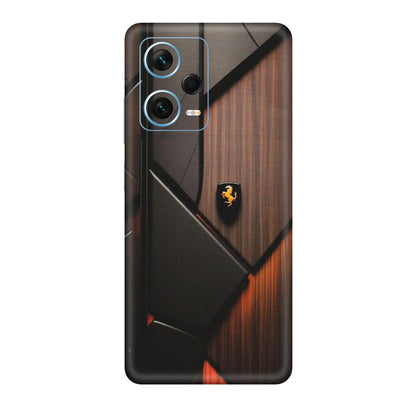 Xiaomi Redmi Phone Skins (All Models) - Lambo Beauty Wood Pattern Sober - Matte Finish (M-51) Redmi Note 12 Pro Plus 5G