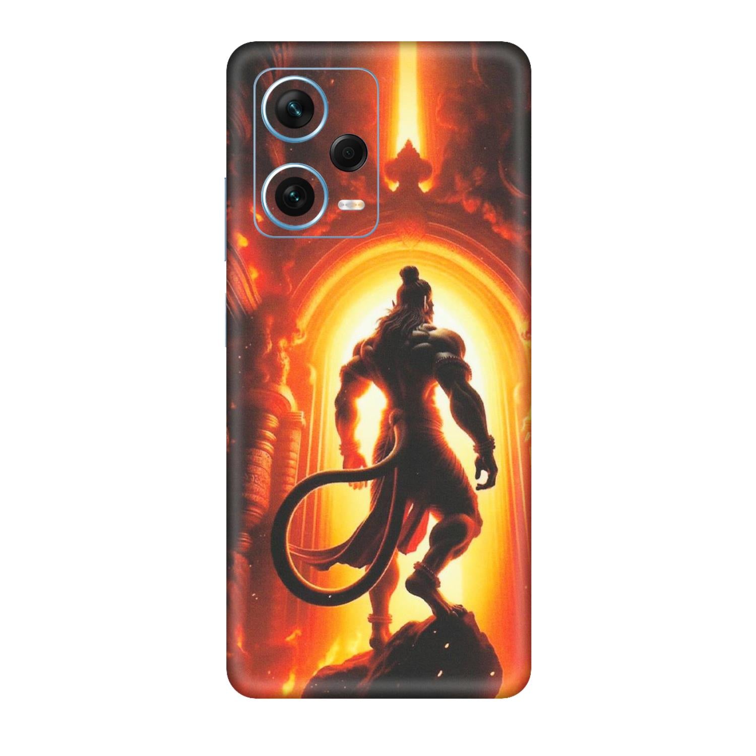 Xiaomi Redmi Phone Skins (All Models) - HanumanJi - Matte Finish (M-06) Redmi Note 12 Pro Plus 5G