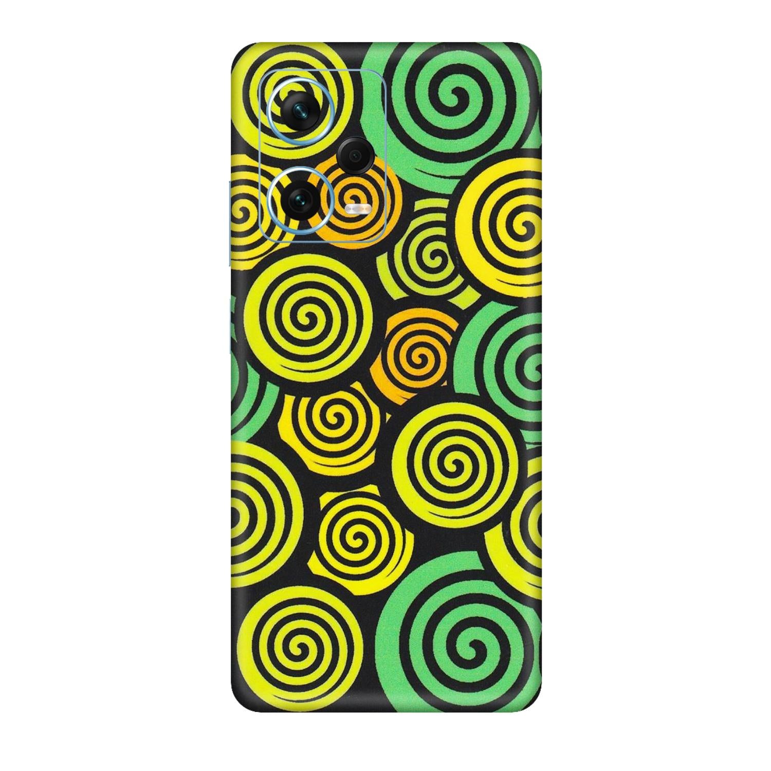 Xiaomi Redmi Phone Skins (All Models) - Crazy Spiral - Matte Finish (M-91) Redmi Note 12 Pro Plus 5G