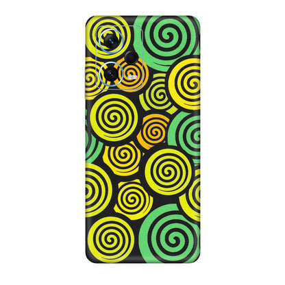 Xiaomi Redmi Phone Skins (All Models) - Crazy Spiral - Matte Finish (M-91) Redmi Note 12 Pro Plus 5G