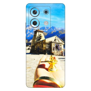 Xiaomi Redmi Phone Skins (All Models) - Beauty of Kedarnath - 3D Embossed Finish (L-108) Redmi Note 13 5G