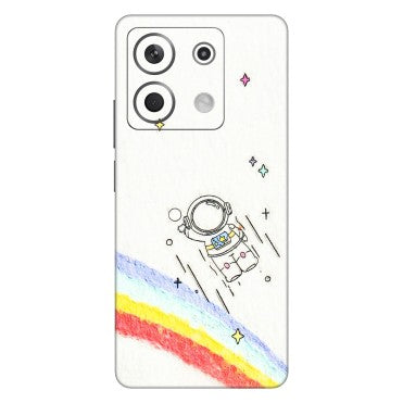 Xiaomi Redmi Phone Skins (All Models) - Milkyway Astronaut - 3D Embossed Finish (L-110) Redmi Note 13 5G