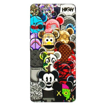 Xiaomi Redmi Phone Skins (All Models) - More Mickey Mouses - 3D Embossed Finish (L-118) Redmi Note 13 5G