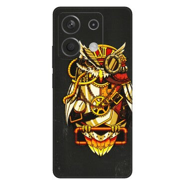 Xiaomi Redmi Phone Skins (All Models) - Classy Smart Owl - 3D Embossed Finish (L-144) Redmi Note 13 5G