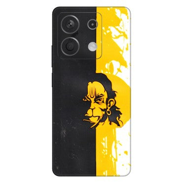 Xiaomi Redmi Phone Skins (All Models) - Bajrangbali - 3D Embossed Finish (L-151) Redmi Note 13 5G