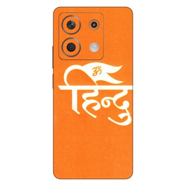 Xiaomi Redmi Phone Skins (All Models) - Hindu Kesari - 3D Embossed Finish (L-154) Redmi Note 13 5G