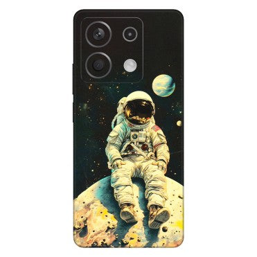 Xiaomi Redmi Phone Skins (All Models) - Astronaut in Space - 3D Embossed Finish (L-16) Redmi Note 13 5G