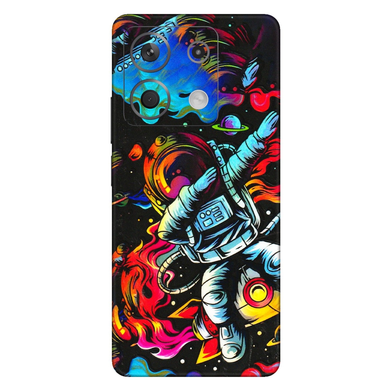 Xiaomi Redmi Phone Skins (All Models) - Astronaut Dope - 3D Embossed Finish (L-191) Redmi Note 13 5G