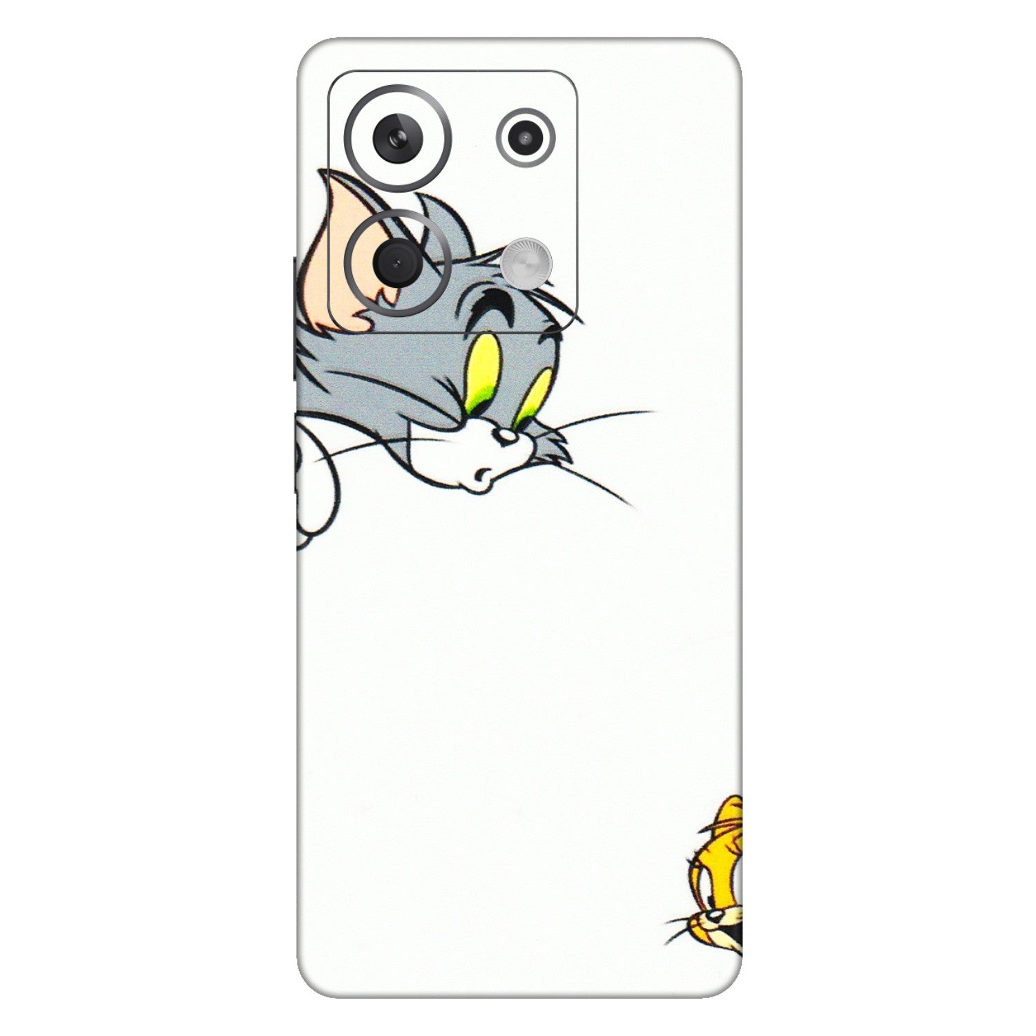 Xiaomi Redmi Phone Skins (All Models) - Cute Tom And Jerry - 3D Embossed Finish (L-220) Redmi Note 13 5G
