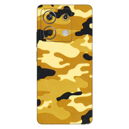 Xiaomi Redmi Phone Skins (All Models) - Indian Camo - 3D Embossed Finish (L-228) Redmi Note 13 5G