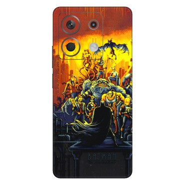 Xiaomi Redmi Phone Skins (All Models) - Games Doodles - 3D Embossed Finish (L-24) Redmi Note 13 5G