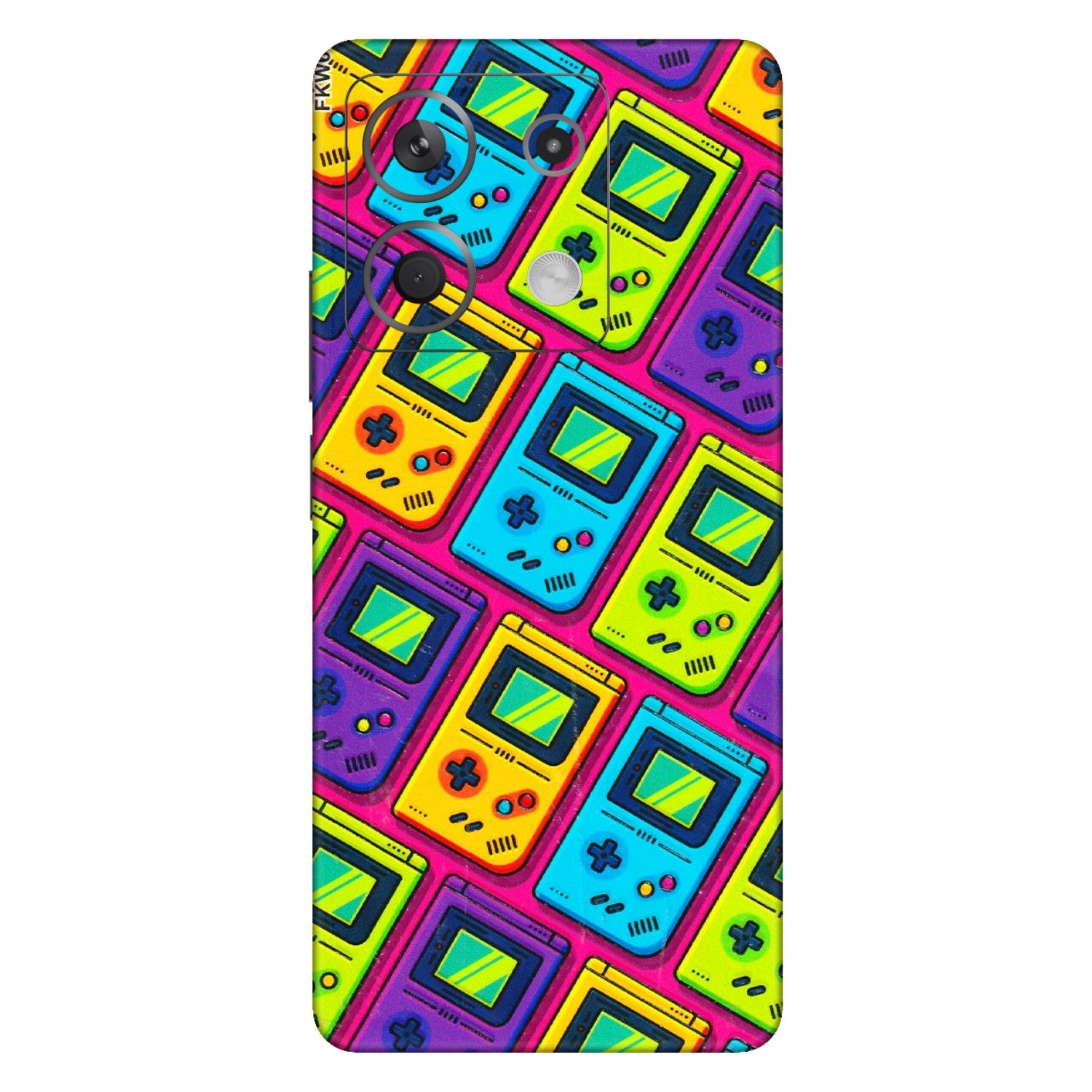 Xiaomi Redmi Phone Skins (All Models) - Gameboy Colourful - 3D Embossed Finish (L-266) Redmi Note 13 5G