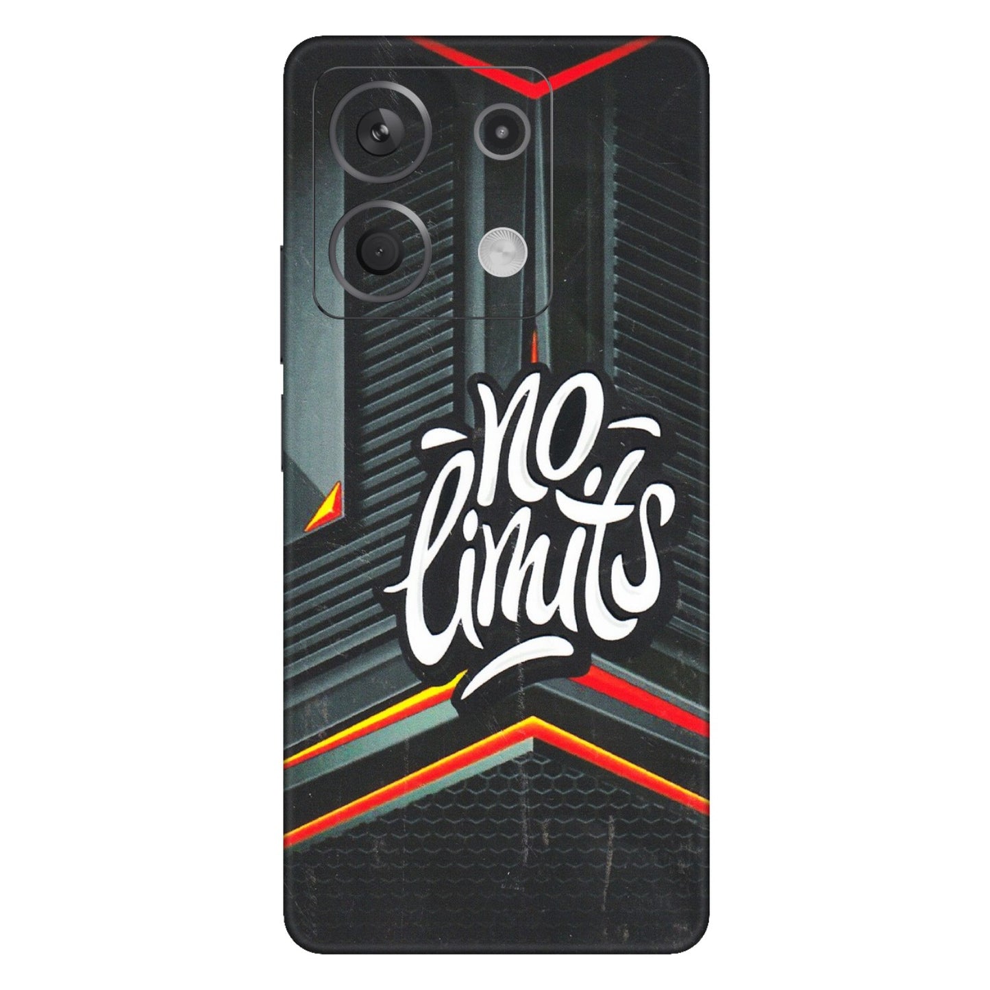 Xiaomi Redmi Phone Skins (All Models) - No Limits - 3D Embossed Finish (L-286) Redmi Note 13 5G
