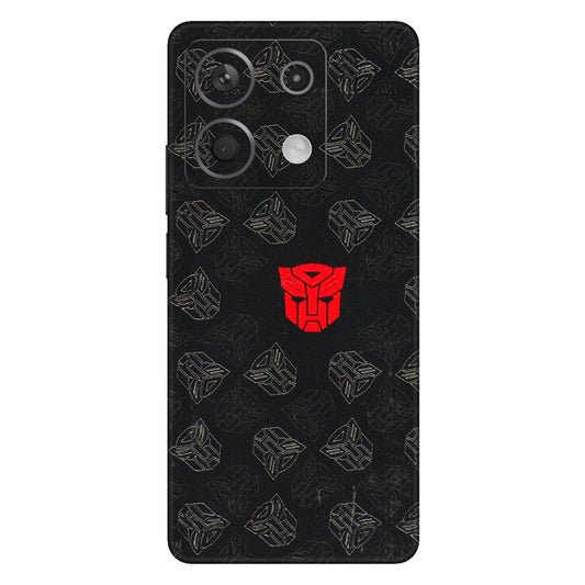 Xiaomi Redmi Phone Skins (All Models) - Transformers Devastation - 3D Embossed Finish (L-301) Redmi Note 13 5G