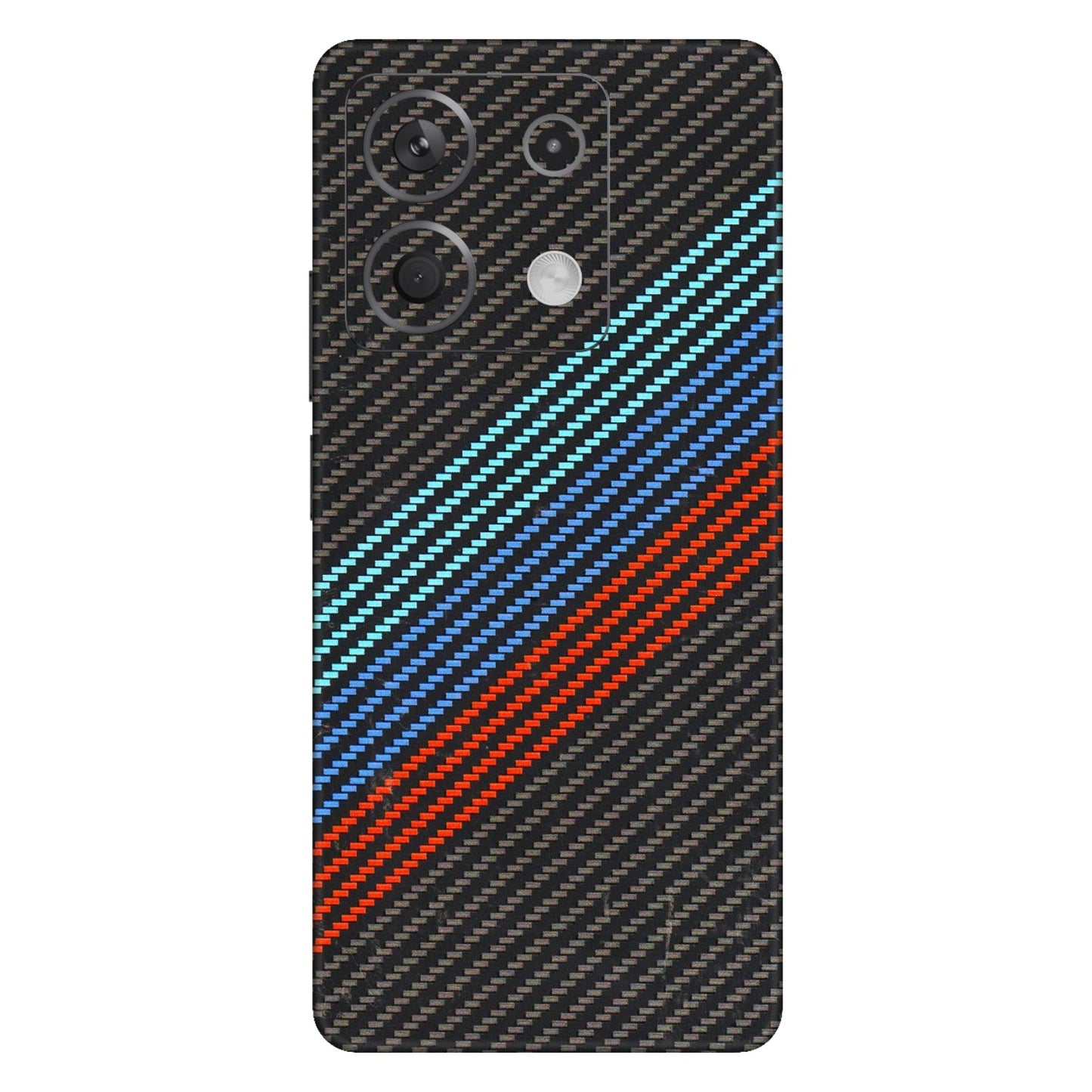 Xiaomi Redmi Phone Skins (All Models) - Carbon BM - 3D Embossed Finish (L-302) Redmi Note 13 5G