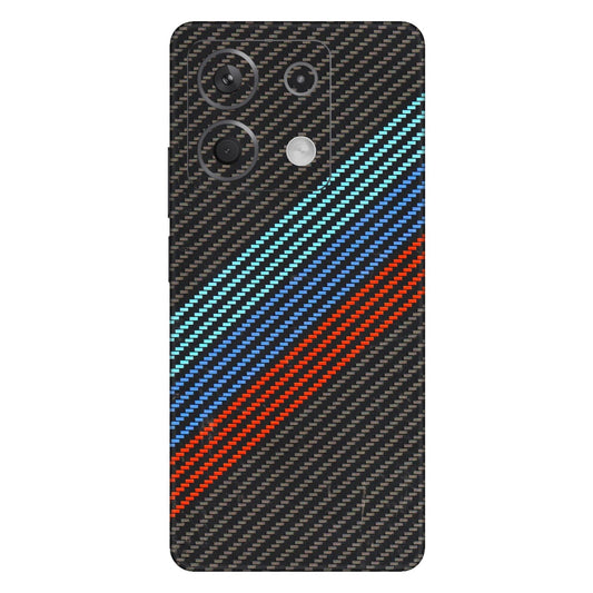 Xiaomi Redmi Phone Skins (All Models) - Carbon BM - 3D Embossed Finish (L-302) Redmi Note 13 5G