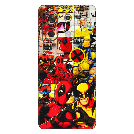 Xiaomi Redmi Phone Skins (All Models) - Spidy Wolverine - 3D Embossed Finish (L-310) Redmi Note 13 5G