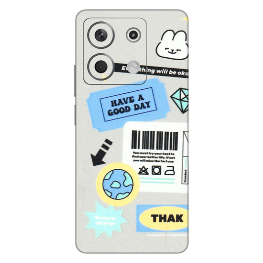 Xiaomi Redmi Phone Skins (All Models) - Will Be Okay Design - 3D Embossed Finish (L-316) Redmi Note 13 5G