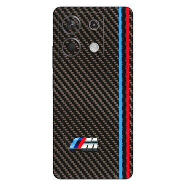 Xiaomi Redmi Phone Skins (All Models) - BM Carbon Fiber Feels - 3D Embossed Finish (L-38) Redmi Note 13 5G