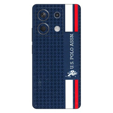 Xiaomi Redmi Phone Skins (All Models) - US POLO Designer Brand - 3D Embossed Finish (L-65) Redmi Note 13 5G