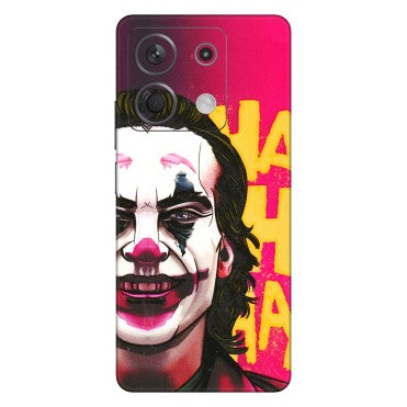 Xiaomi Redmi Phone Skins (All Models) - Joker Evil Laugh - 3D Embossed Finish (L-97) Redmi Note 13 5G