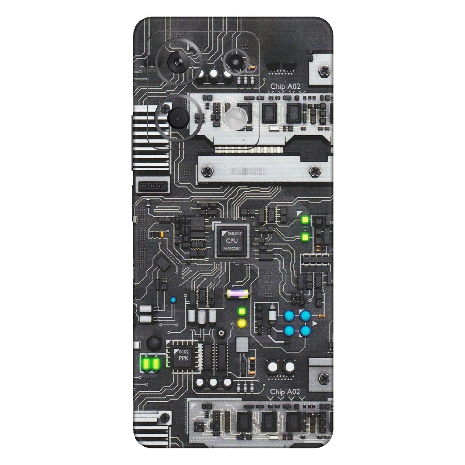 Xiaomi Redmi Phone Skins (All Models) - Motherboard Internals - Matte Finish (M-135) Redmi Note 13 5G
