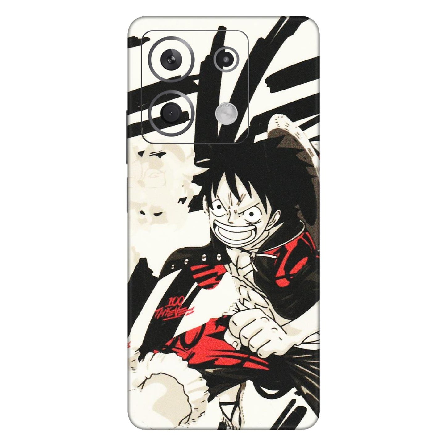 Xiaomi Redmi Phone Skins (All Models) - Monkey D.Luffy Manga Anime - Matte Finish (M-145) Redmi Note 13 5G