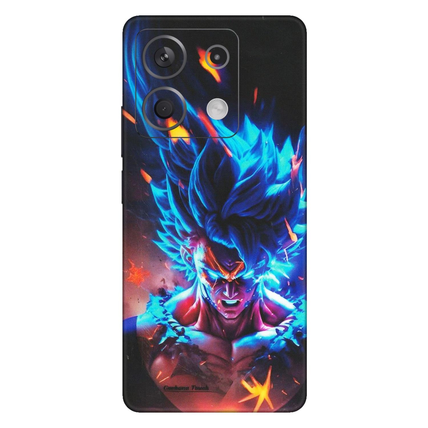 Xiaomi Redmi Phone Skins (All Models) - Angry Goku Dragon Ball Anime - Matte Finish (M-150) Redmi Note 13 5G
