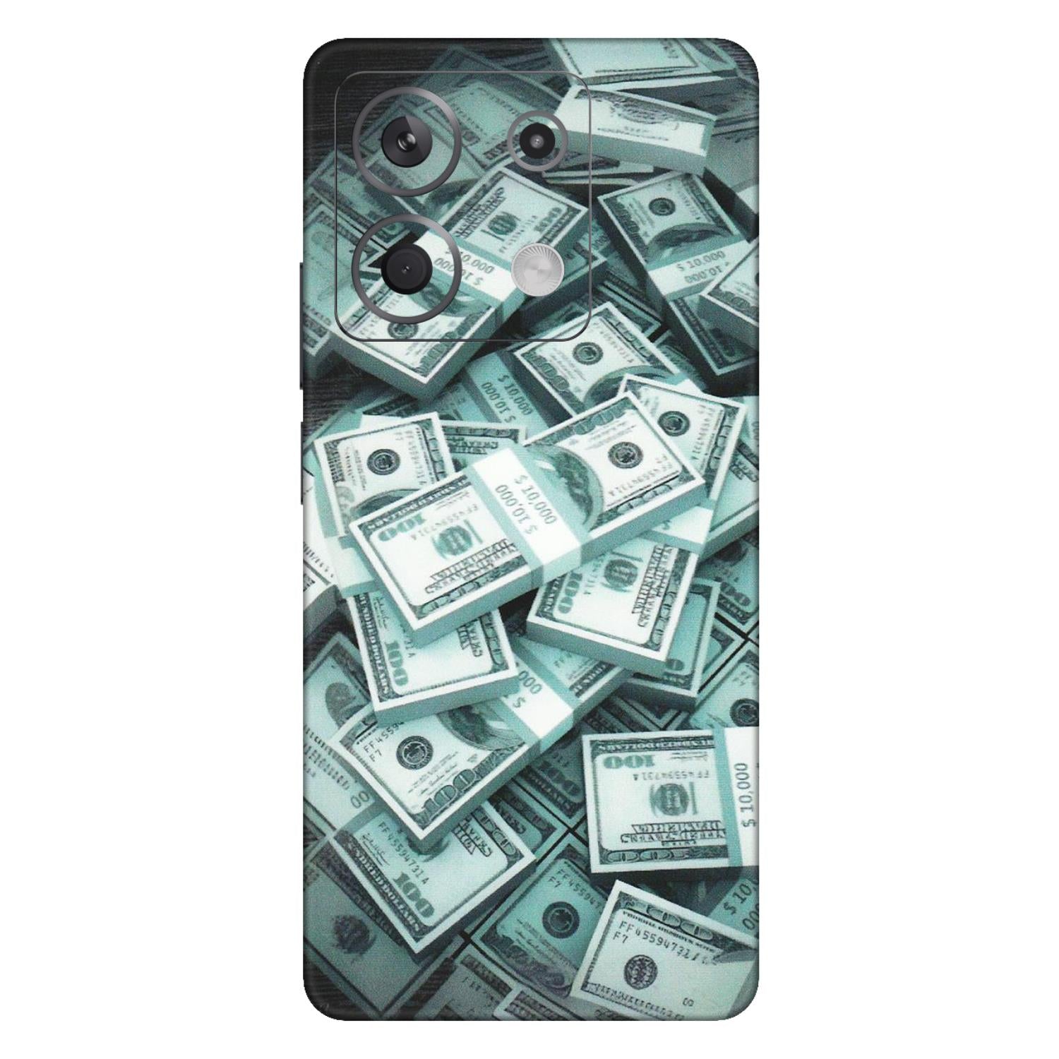 Xiaomi Redmi Phone Skins (All Models) - Hundred Dollar Bill - Matte Finish (M-162) Redmi Note 13 5G