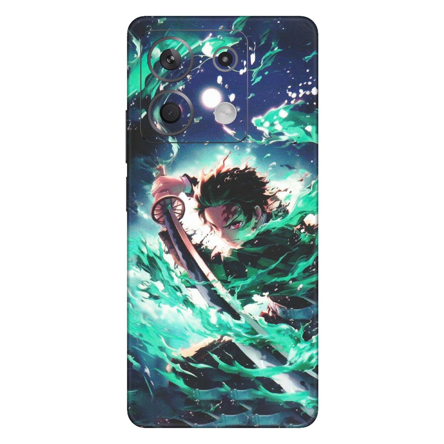 Xiaomi Redmi Phone Skins (All Models) - Sword Fighter Anime - Matte Finish (M-29) Redmi Note 13 5G