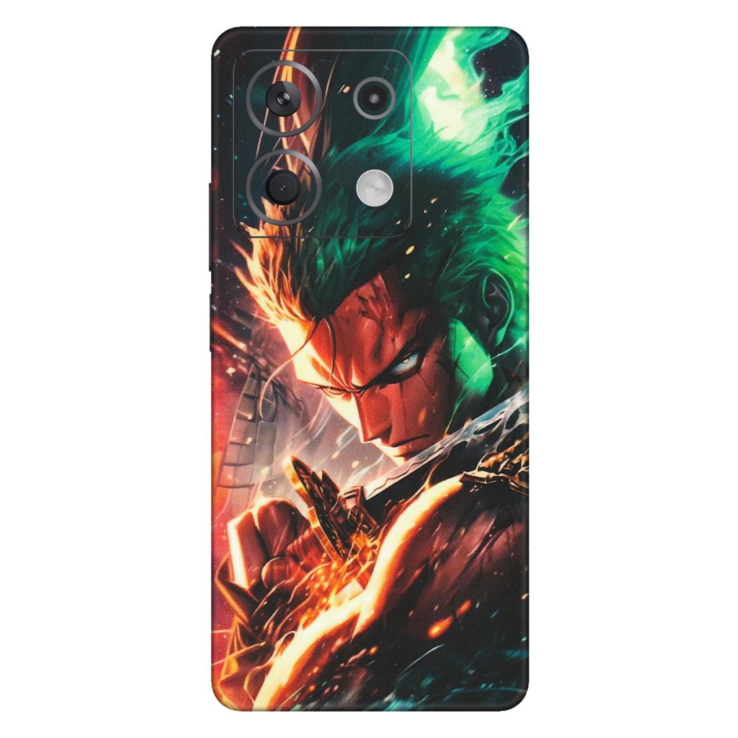 Xiaomi Redmi Phone Skins (All Models) - Anime Gojo Sword - Matte Finish (M-32) Redmi Note 13 5G