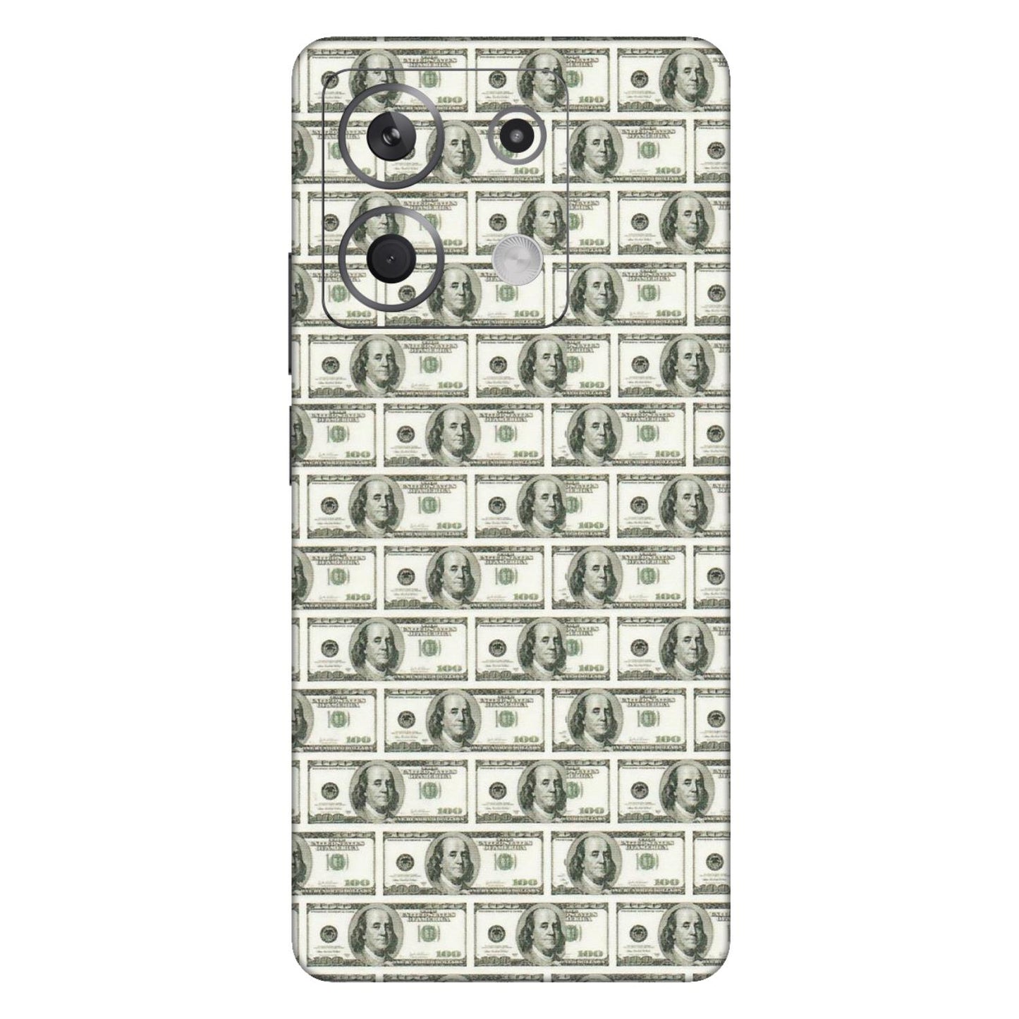 Xiaomi Redmi Phone Skins (All Models) - I Love Dollars - Matte Finish (M-40) Redmi Note 13 5G