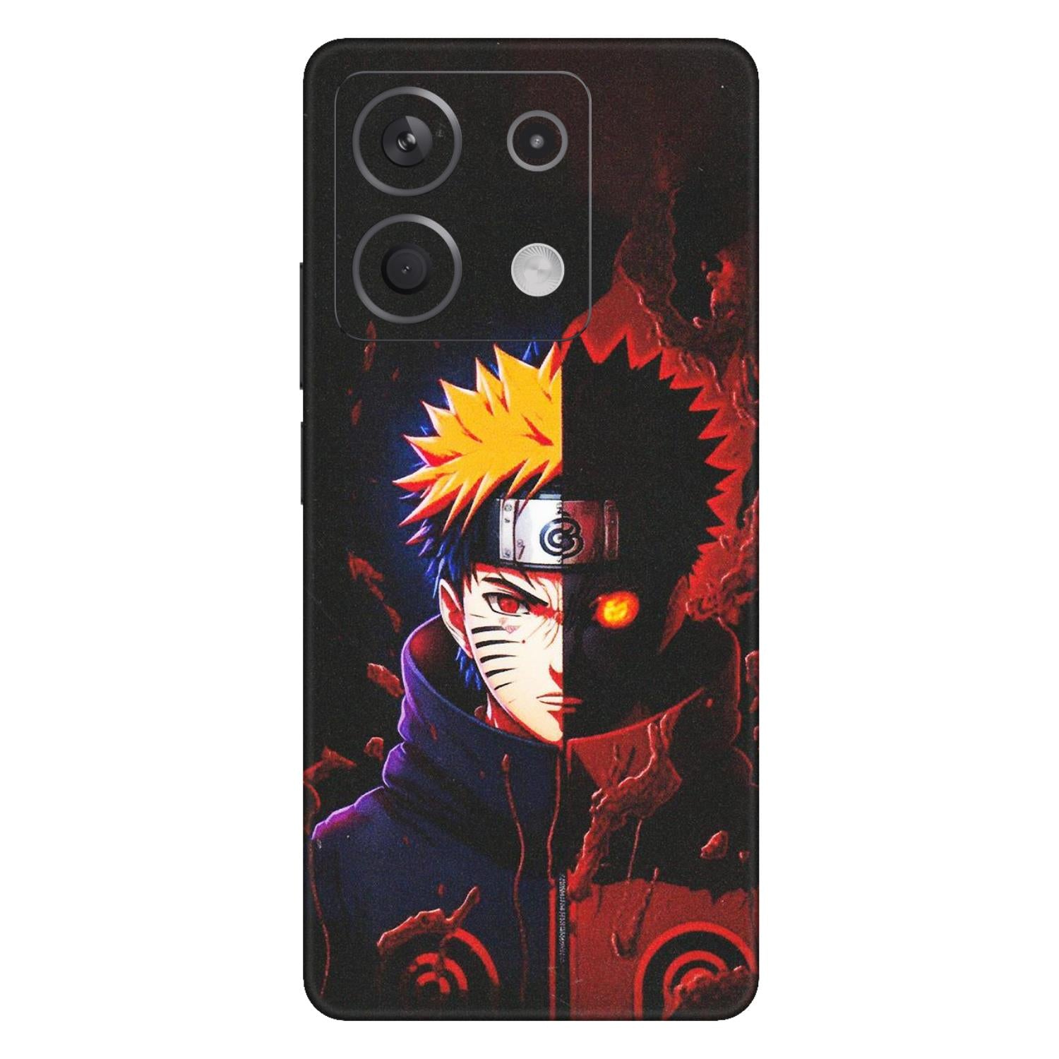 Xiaomi Redmi Phone Skins (All Models) - Naruto X Evil - Matte Finish (M-70) Redmi Note 13 5G