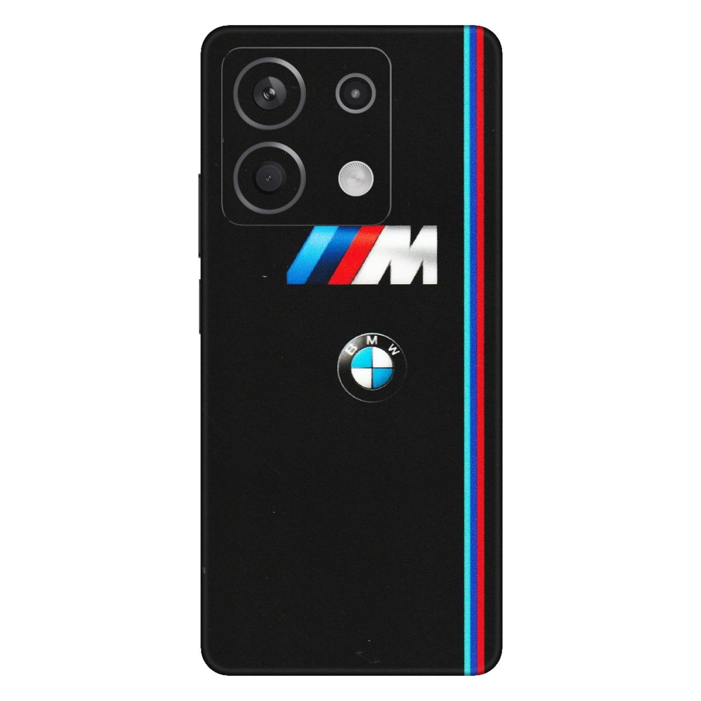 Xiaomi Redmi Phone Skins (All Models) - Styling With Black BMW - Matte Finish (M-74) Redmi Note 13 5G