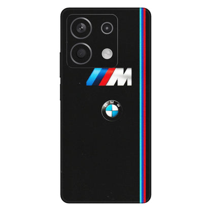 Xiaomi Redmi Phone Skins (All Models) - Styling With Black BMW - Matte Finish (M-74) Redmi Note 13 5G