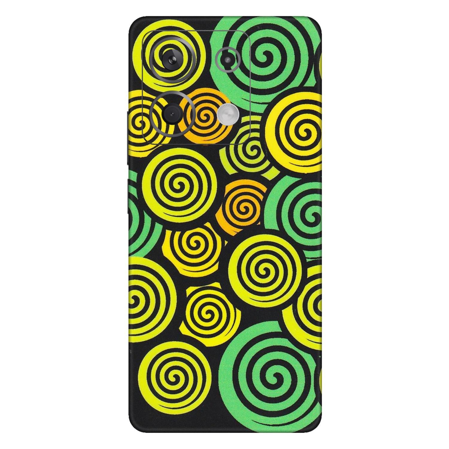 Xiaomi Redmi Phone Skins (All Models) - Crazy Spiral - Matte Finish (M-91) Redmi Note 13 5G