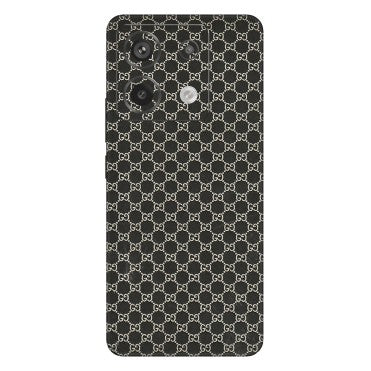 Xiaomi Redmi Phone Skins (All Models) - Black G Print - 3D Embossed Finish (L-109) Redmi Note 13 Pro 5G