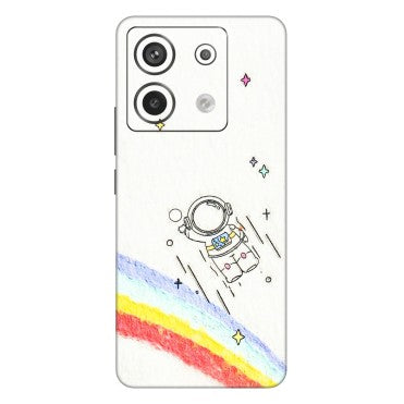 Xiaomi Redmi Phone Skins (All Models) - Milkyway Astronaut - 3D Embossed Finish (L-110) Redmi Note 13 Pro 5G
