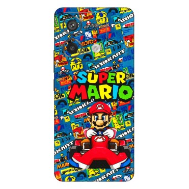Xiaomi Redmi Phone Skins (All Models) - Super Mario Kart - 3D Embossed Finish (L-140) Redmi Note 13 Pro 5G