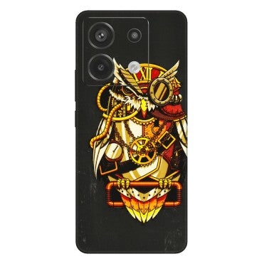 Xiaomi Redmi Phone Skins (All Models) - Classy Smart Owl - 3D Embossed Finish (L-144) Redmi Note 13 Pro 5G