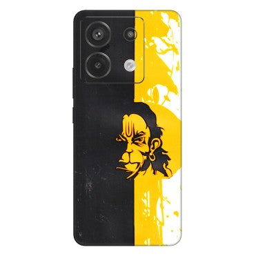 Xiaomi Redmi Phone Skins (All Models) - Bajrangbali - 3D Embossed Finish (L-151) Redmi Note 13 Pro 5G