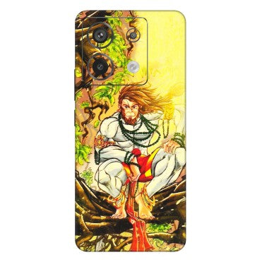 Xiaomi Redmi Phone Skins (All Models) - Lord Hanuman - 3D Embossed Finish (L-152) Redmi Note 13 Pro 5G