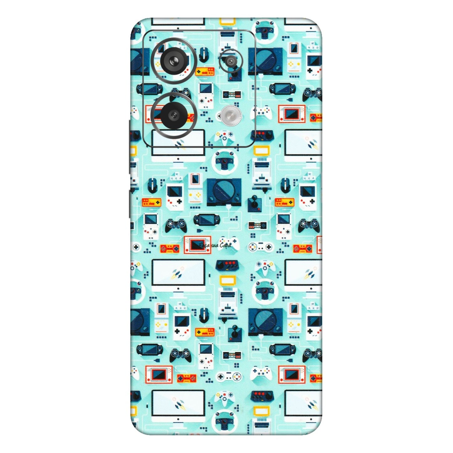 Xiaomi Redmi Phone Skins (All Models) - Gadgets Doodle - 3D Embossed Finish (L-184) Redmi Note 13 Pro 5G