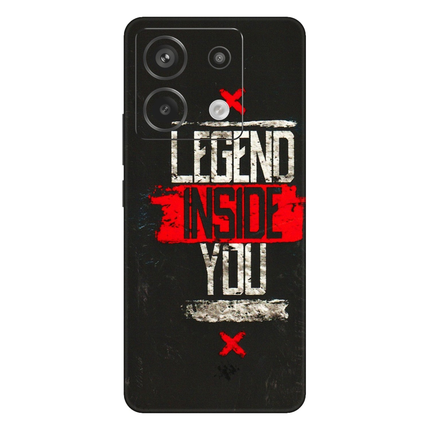 Xiaomi Redmi Phone Skins (All Models) - Legend Inside You - 3D Embossed Finish (L-186) Redmi Note 13 Pro 5G